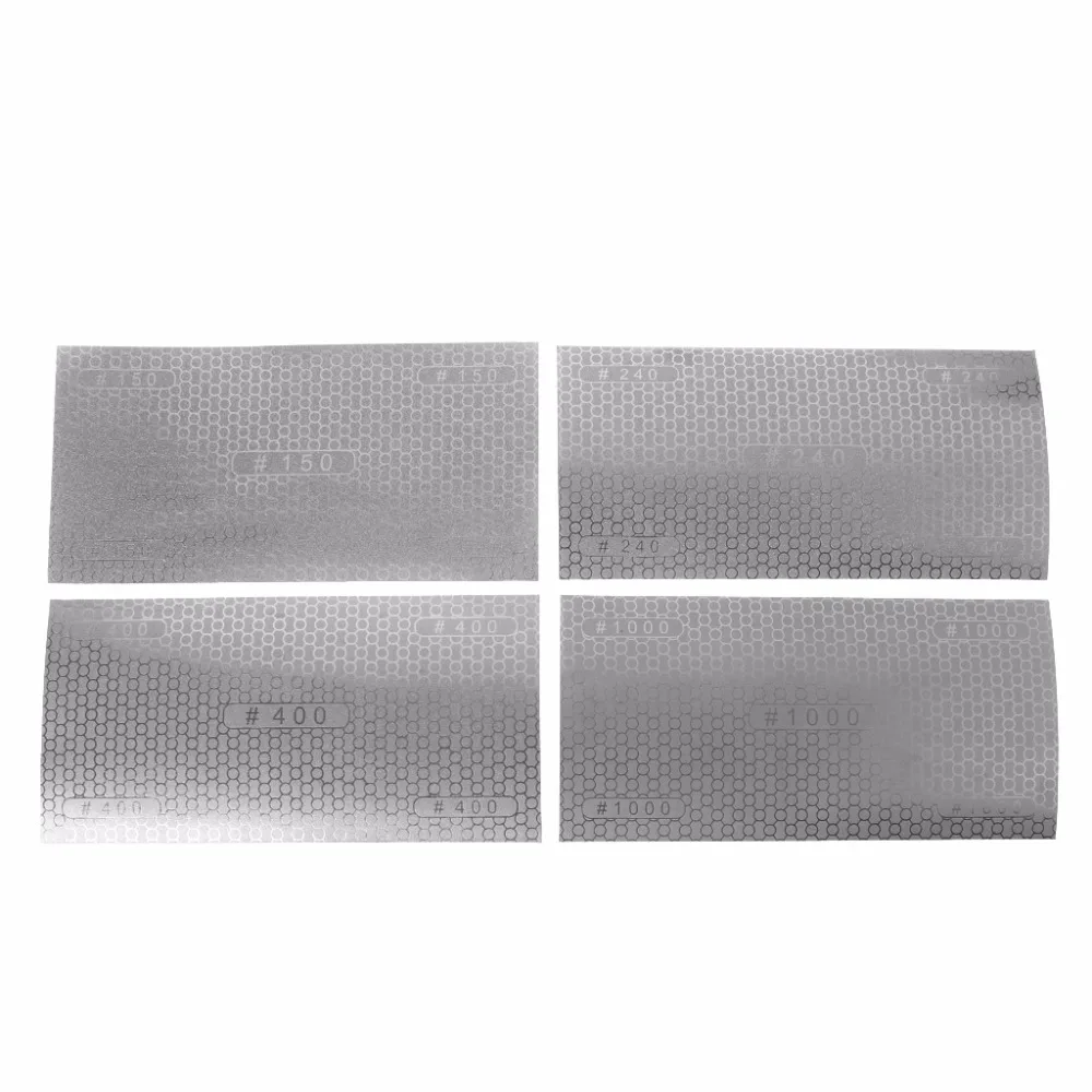 OOTDTY 200x100mm Алмазное покрытие для пчелиных сот Сменные шлифовальные диски Грит 150/240/400/1000