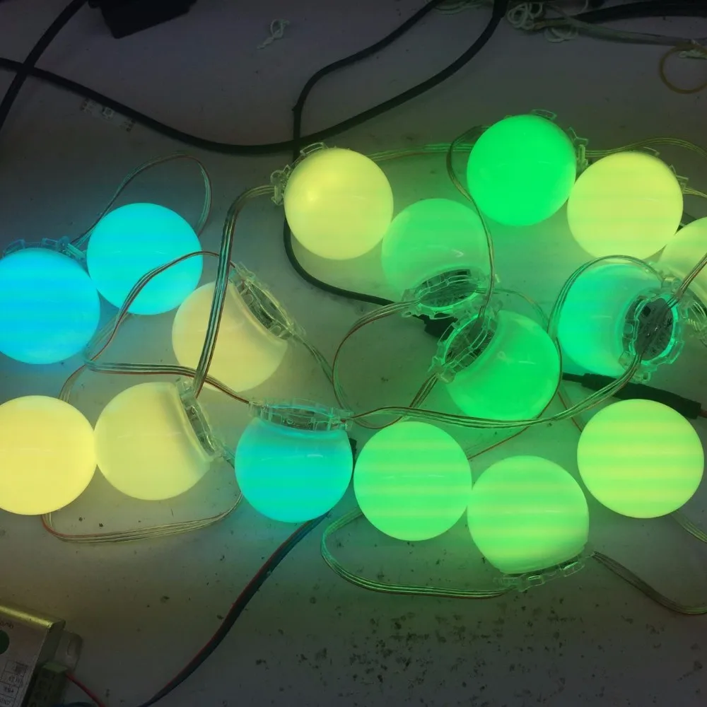 Адресная матовая крышка UCS1903 DC24V RGB Полноцветный пиксельный модуль Класс IP68