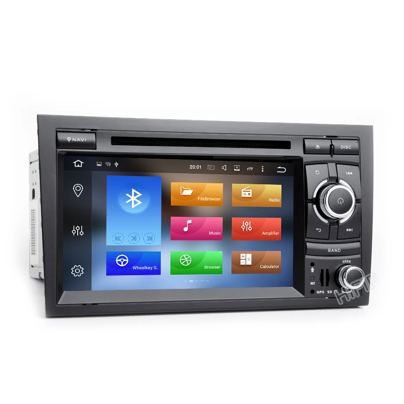 DSP Android 10 автомобильный стерео DVD мультимедийный плеер для Audi A4 S4 RS4 2002 - 2007 с WiFi BT GPS