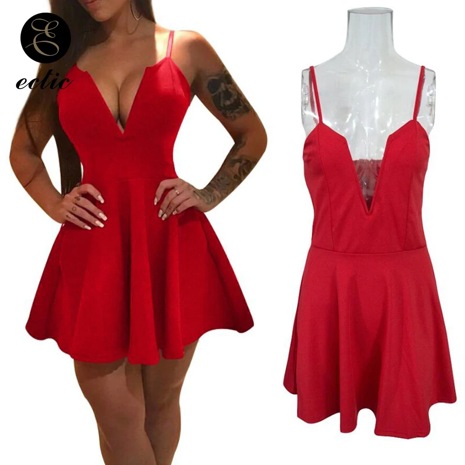 Линия Мини Вечерние Платье на лямках модные открытыми плечами восторженные