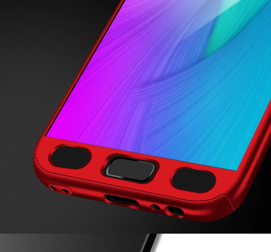 360 Полное покрытие чехол для телефона для samsung Galaxy A7 A9 A6 A8 плюс A3 A5 A7 противоударный чехол для samsung J3 J5 J7