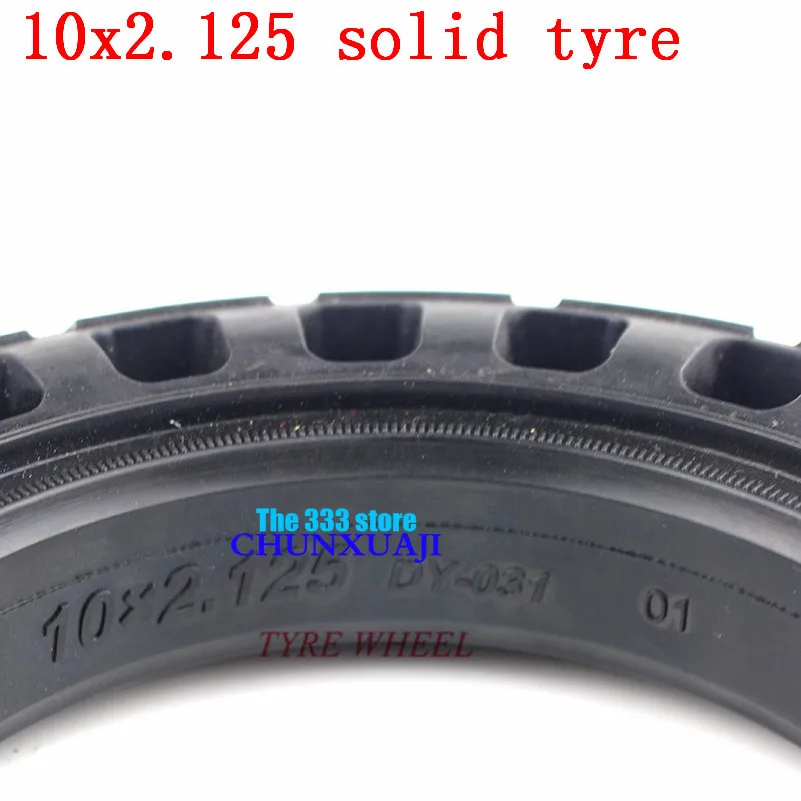 Высокое качество Электрический скутер Tires10x2.125 бескамерные шины колеса твердые