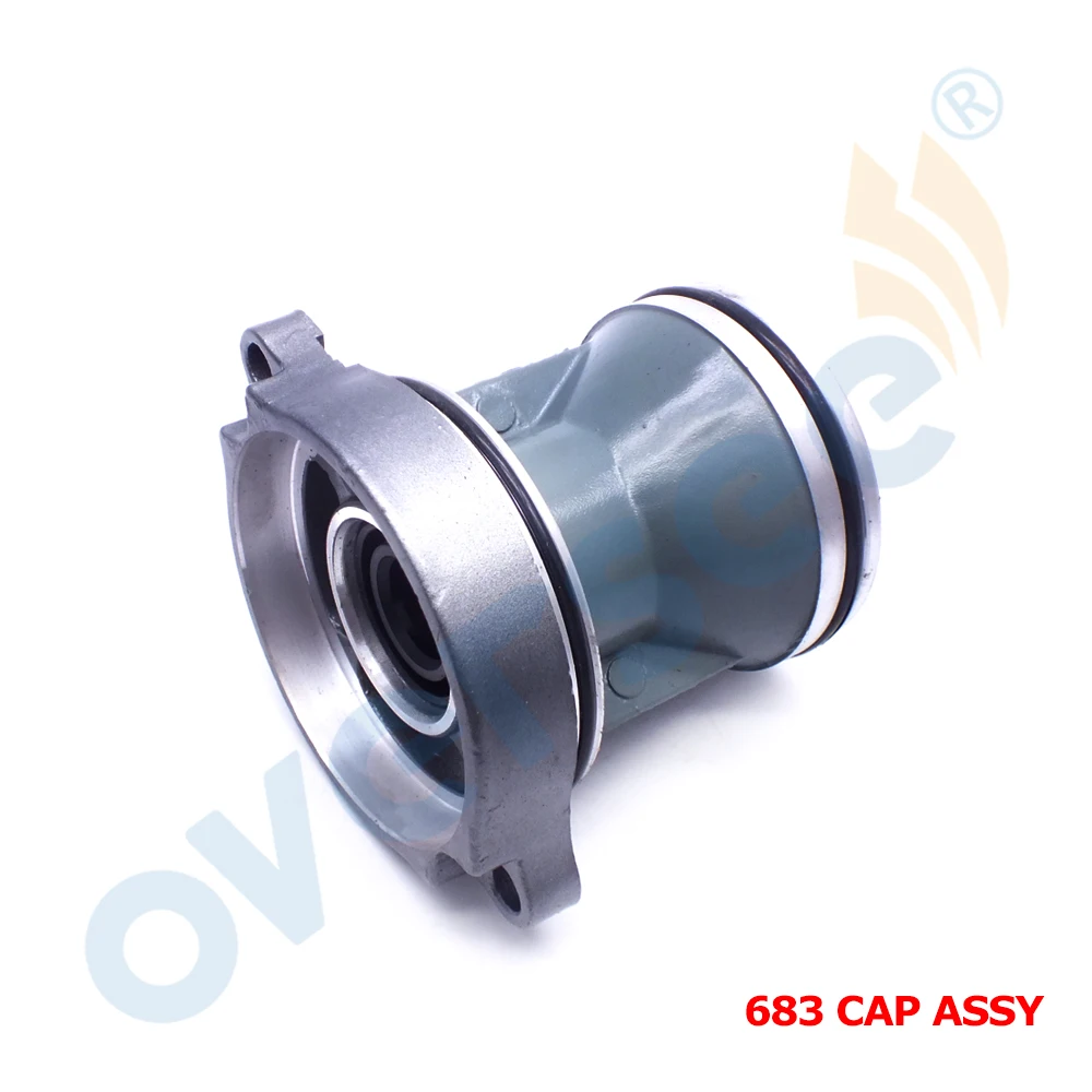 683 45361 6B4 крышка коробки передач в сборе с подшипником и сальником для Yamaha 15HP 9.9HP 2