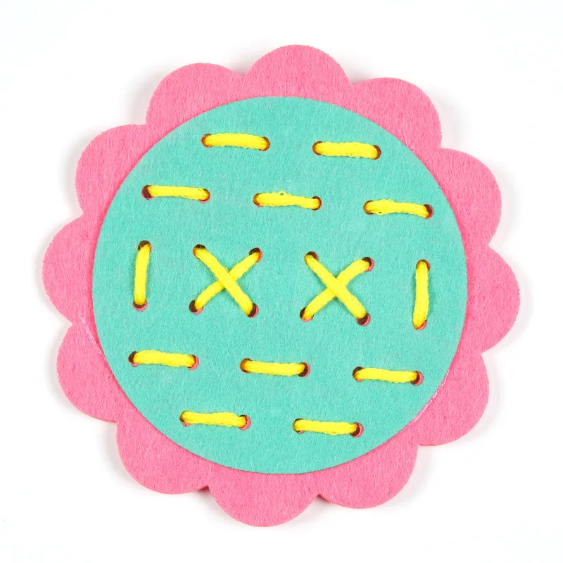 Дошкольное воображение творчество развивающий DIY ручной работы цветок обучающий