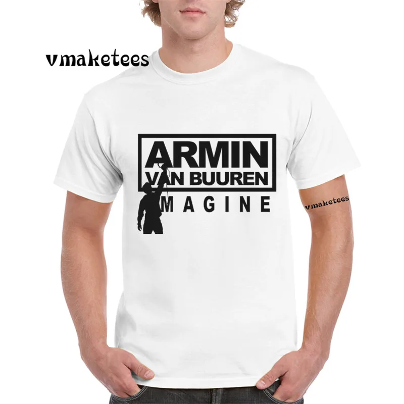 Футболка с логотипом Armin Van Buuren короткий рукав голландский транс популярная