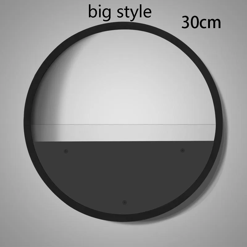 Black 30cm Креативная подвесная металлическая железная художественная однотонная настенная ваза суккулентные растения бонсай вазы цветочный горшок для оформления дома ремесла подарок - Цвет: Black 30cm