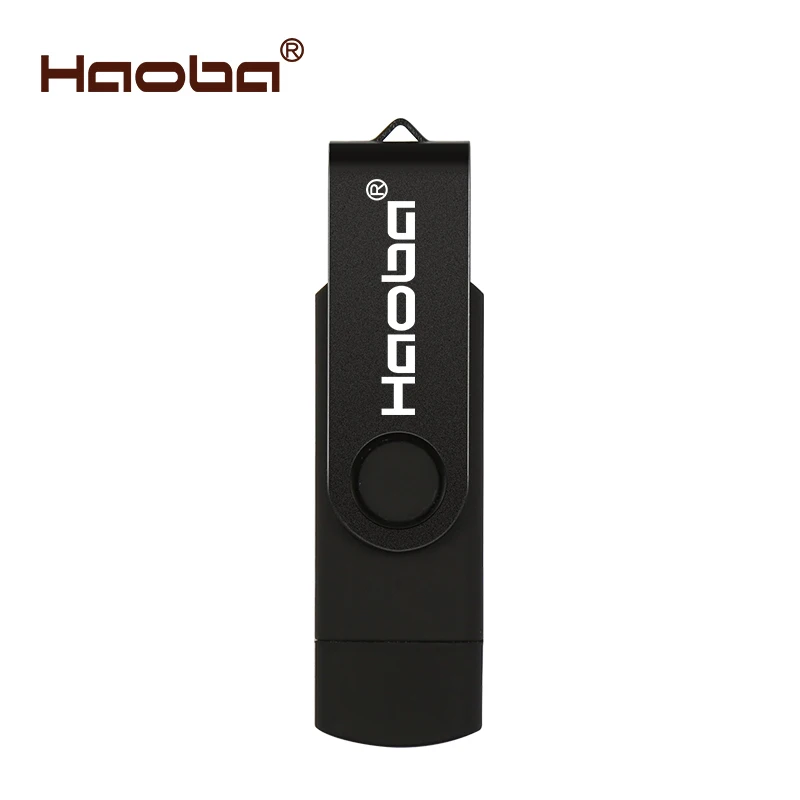 Black Высокоскоростной usb 3,0 OTG 64 ГБ флеш-накопитель USB флеш-накопитель 128 Гб внешний накопитель memoria usb 32 Гб 16 Гб Micro USB флеш-накопитель - Цвет: Black