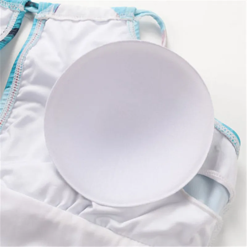 Женский бюстгальтер с эффектом пуш ап GLANE бандажный купальник бикини купальный