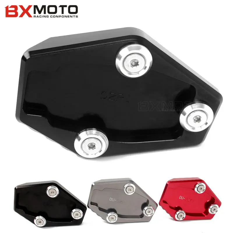 Аксессуары для мотоциклов красная боковая подставка расширение пластины