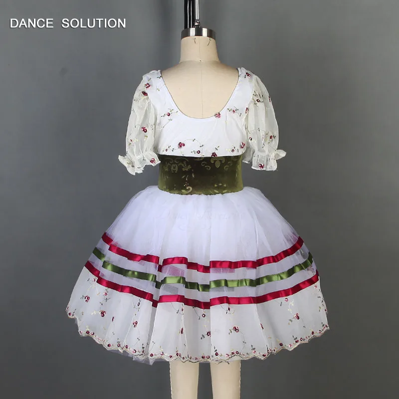 Платье балетное с пышными рукавами для женщин и девушек 18007 1|Балет| |