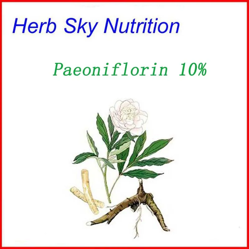 Высокое качество натурального Paeoniflorin sonwu экстракт Экстракт Пиона 10%|Блестки для