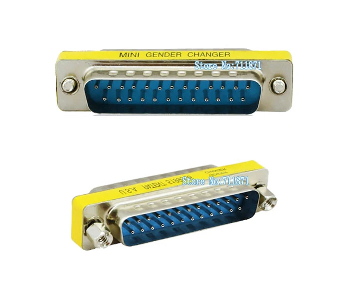 Переходник DB25 со штыревыми соединителями на 25 контактов | Электроника