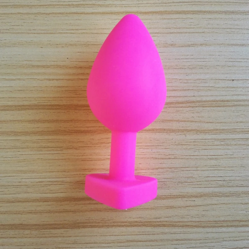 Анальный фаллоимитатор секс-игрушки продукция Анальная пробка в форме сердца