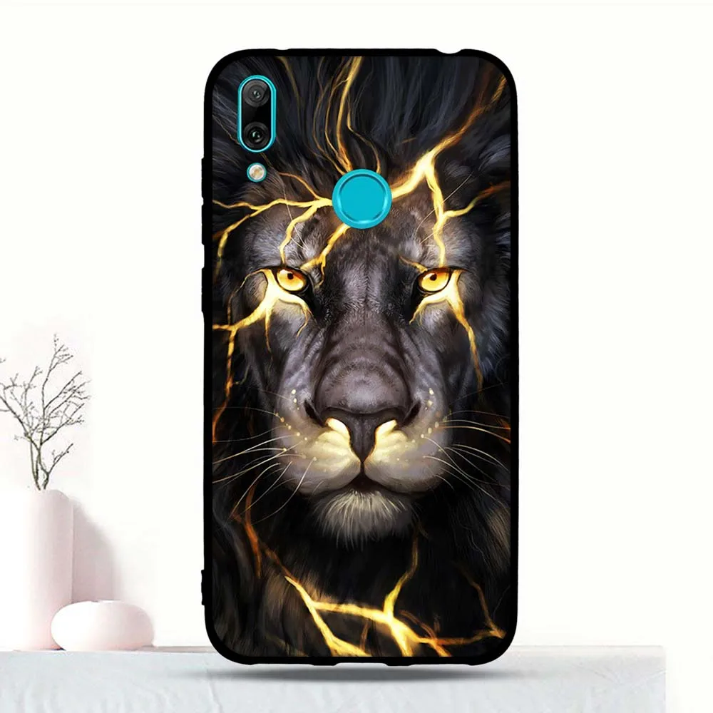 Для huawei Y7 Y7 Prime Y7 Pro чехол силиконовый для huawei Enjoy 9 мультяшный 3D принт Funda бампер чехол 6,2" чехол для телефона - Цвет: 17