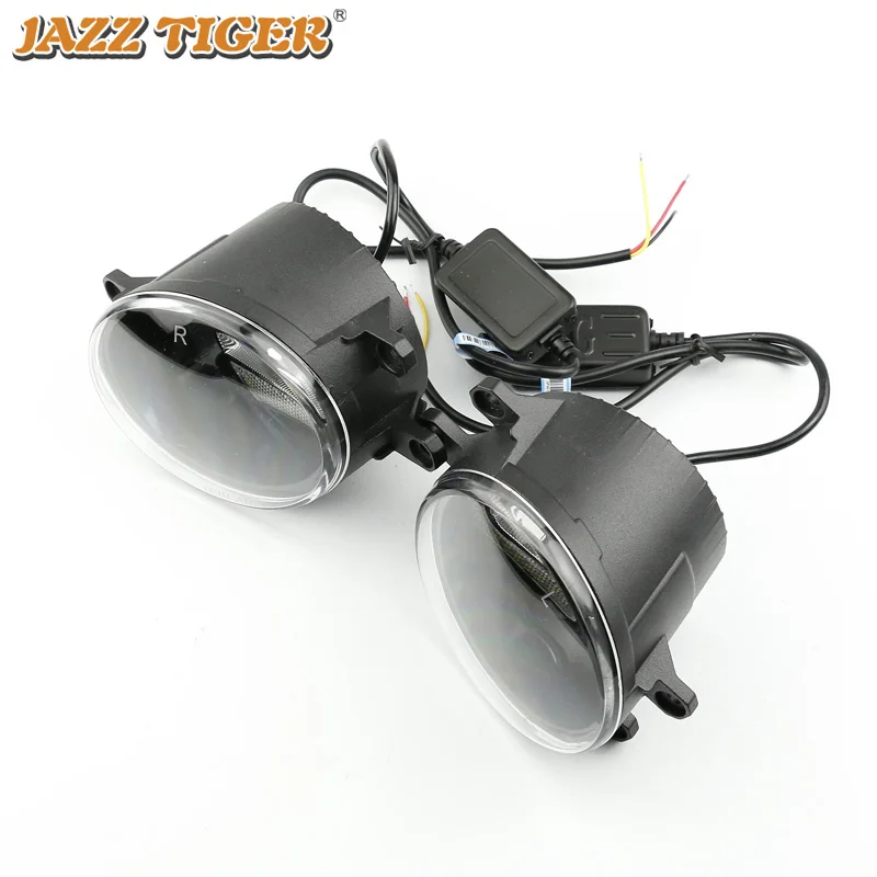 2-в-1 функции Автомобильный светодиодный дневной светильник LED противотуманные