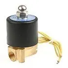 Миниатюрный электромагнитный клапан 1/8 дюйма для водяного масла латунный 2