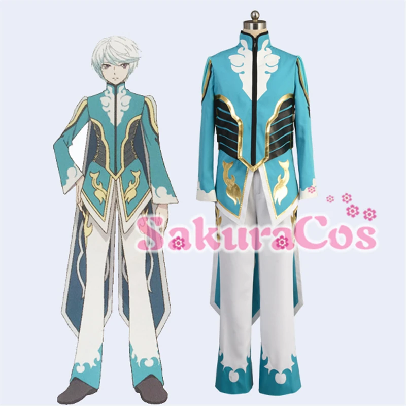 2017 Рождественский костюм для косплея The X Tales of Zestiria Mikleo одежда мужчин и женщин