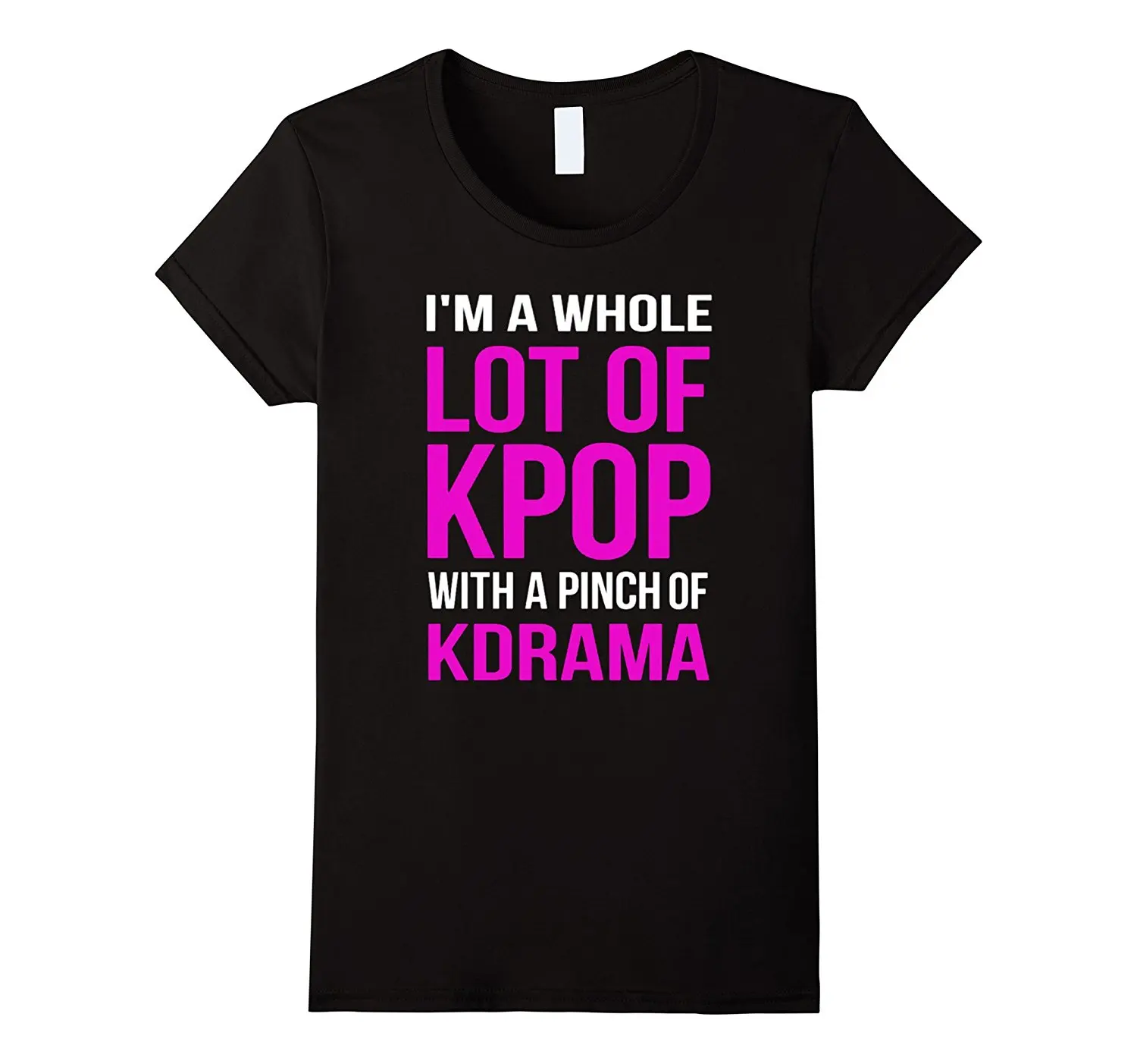 Gildan Я много KPOP с щепоткой kdrama рубашка 2017 Забавный принт женские Футболки для