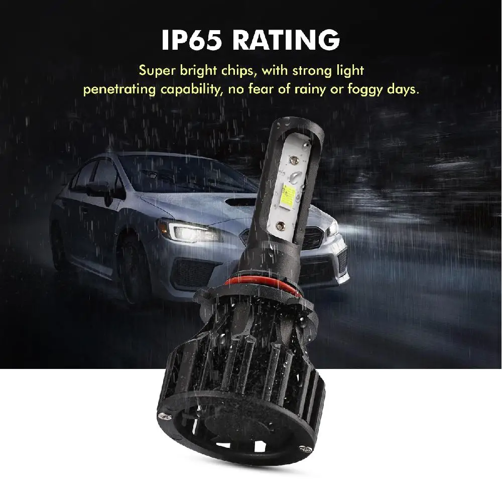 Oslamp 9005 HB3 9006 HB4 72W фары для 8000LM COB автомобильная светодиодная лампа 12V 24V авто BMW 325 740