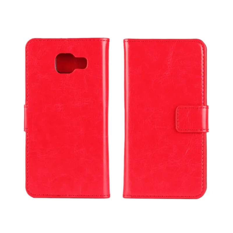 Чехол-книжка из искусственной кожи с рисунком Crazy Horse для Samsung Galaxy J3 2016/A9/A5 2016/A3 2016
