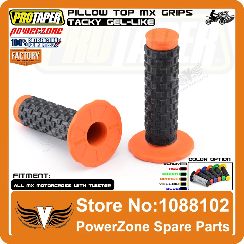 Pro Taper Подушка Топ MX Захваты подходят 7/8 &quotРуль Pit Dirt Bike мотокросса SXF EXC CRF YZF KXF RMZ TTR