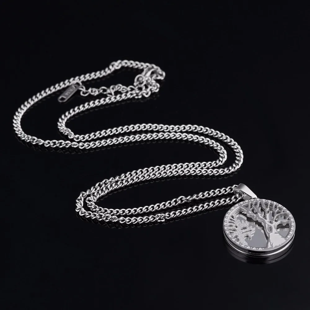 Ожерелье с подвеской Дерево жизни для мужчин мужские викинги руны амулет 2 цвета