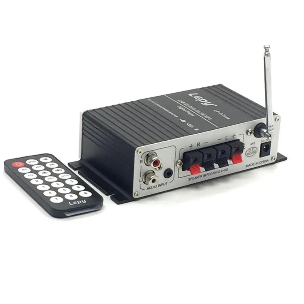 Dragonpad LEPY Bluetooth мини усилитель мощности аудио hi-fi AMP MP3 FM USB SD AUX Car Home | Автомобили и