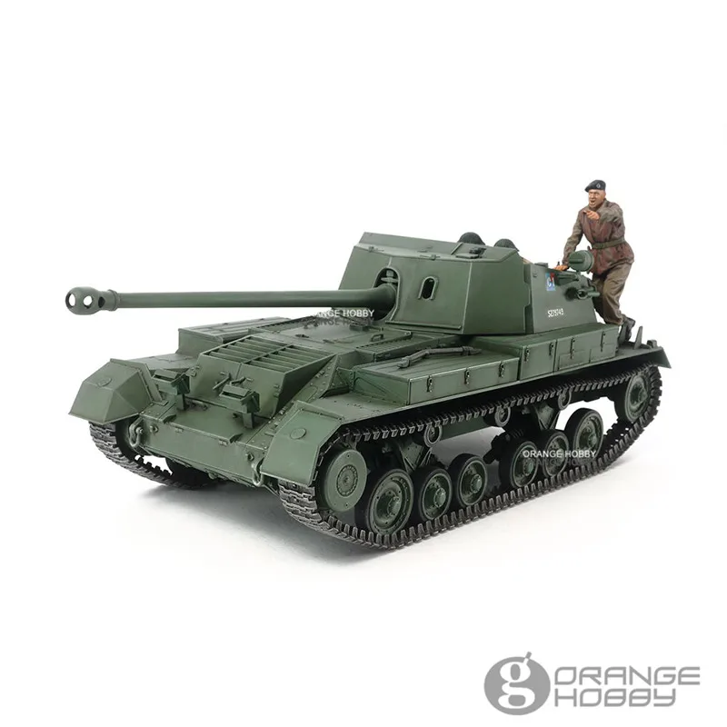 OHS Tamiya 35356 1/35 Британский самоходный анти-танковый пистолет Archer Военная сборка AFV Модель Строительный комплект G