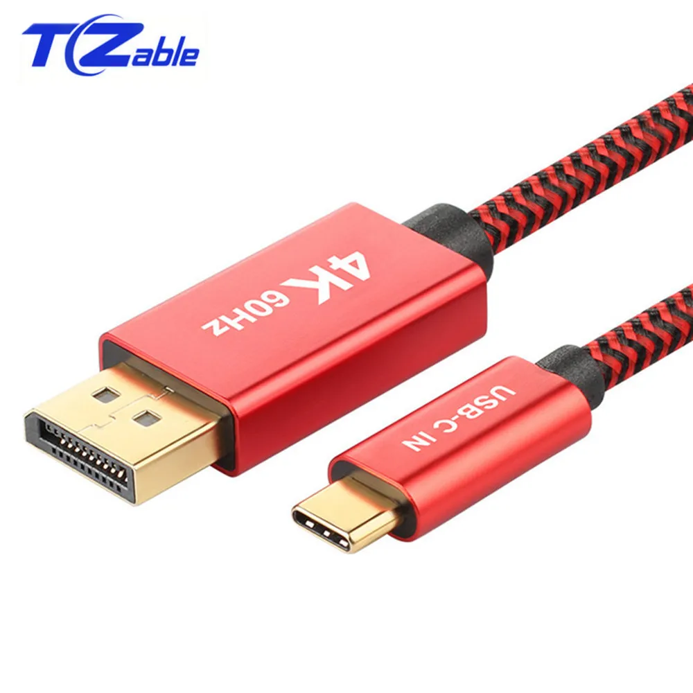 Кабель DisplayPort 4K 60 Гц UCB C для разъема кабель MacBook Samsung Galaxy S9/S8 Huawei Mate10 USB Type 3