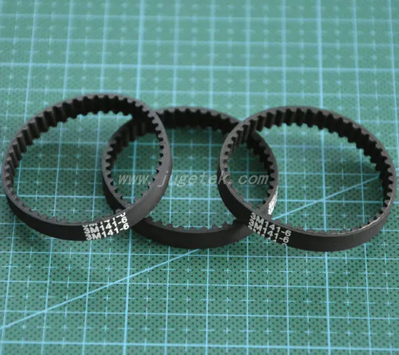 

HTD3M Timing Belt Closed-loop 141mm Length 47 Teeth 6mm Width