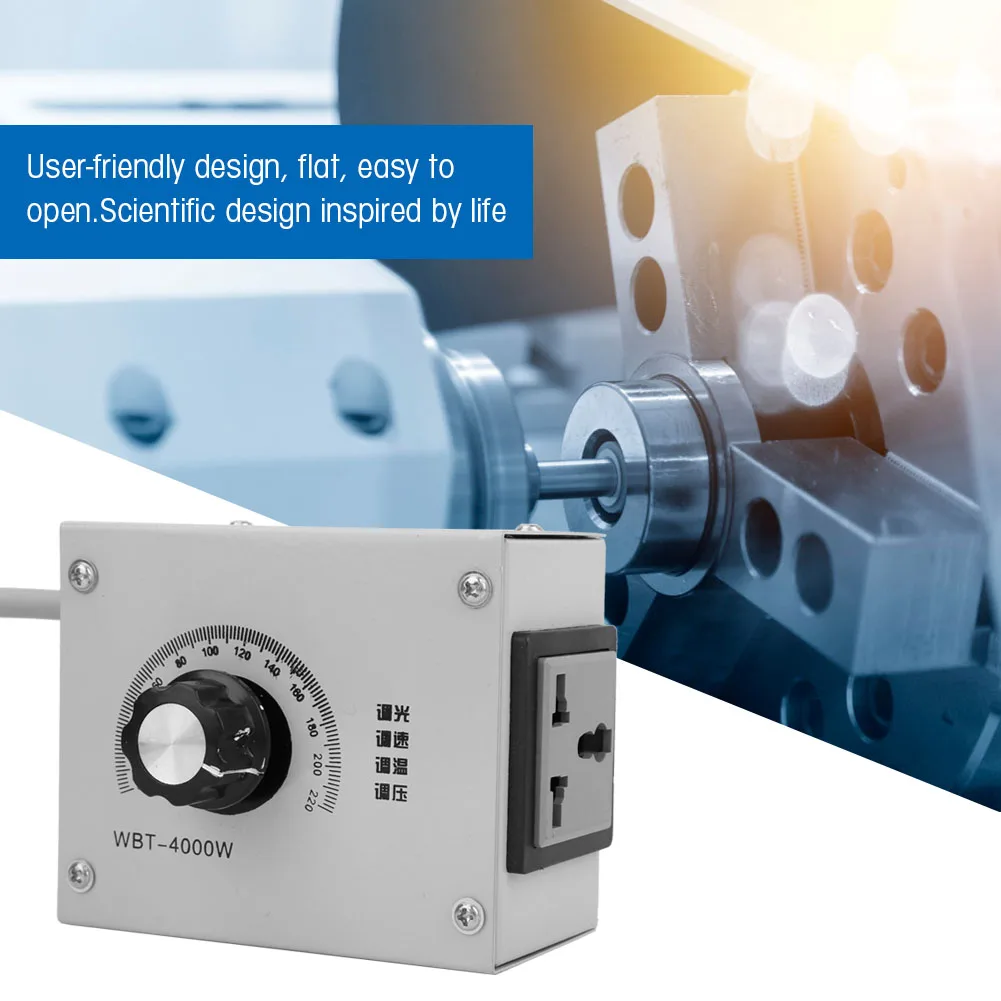 220VAC High Power Controller Motor Speed Dimmer Variable Voltage AU Plug 4000W Light | Обустройство дома