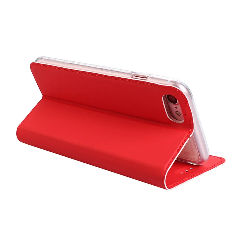 Магнитный Роскошный кожаный чехол-кошелек Del для карт флип-чехол IPhone 7 4 дюйма td1011