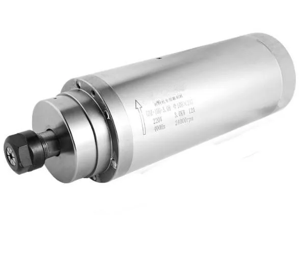 

4HP 3KW 18000RPM ER20 Woodworking AC Spindle motor 4 bearings 105mm 220VAC 10A 300HZ air cooling CNC Router