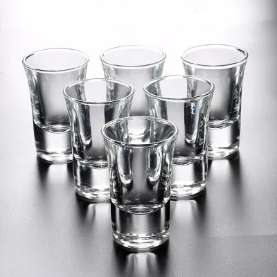 6 Pcs 40ml 6 шт. набор ликер Спирит чашка Пинта КОПО рюмка мини бокал для вина es Verre Bicchieri Vetro Copas De Vidrio Doom Tete De Mort VEMs - Цвет: 6 Pcs 40ml