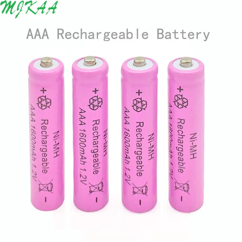 AA 2800mAh ni mh перезаряжаемые батареи + AAA 1600mAh для дистанционного управления радио