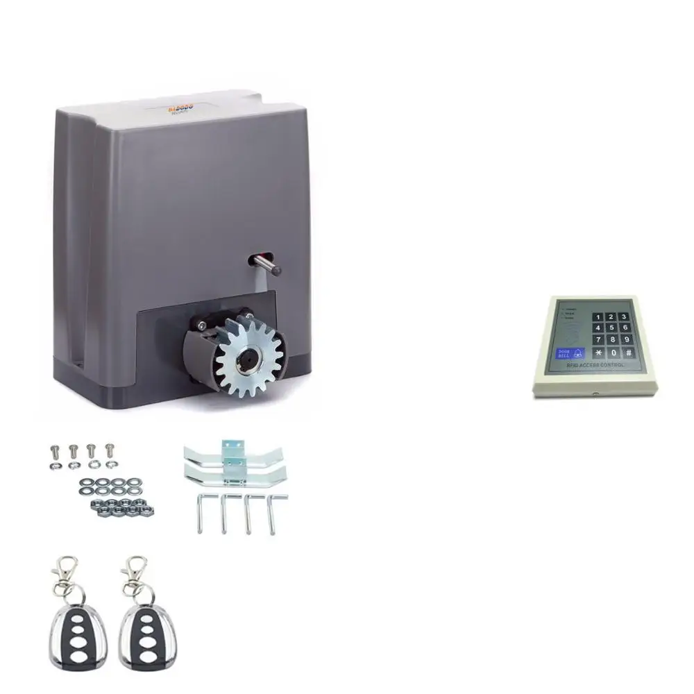 Kit 6 800 кг электрические автоматические раздвижные ворота, открывалка для двигателя, водительское устройство, более близкие комплекты системы с беспроводной GSM ворот, открывалка для двери - Цвет: Kit 6