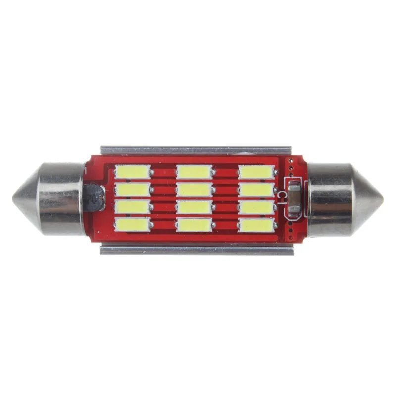 Супер яркий высокое качество 4014 SMD 12 Светодиодный s C5W гирляндная шина Canbus купол чтения белый автомобиль Светодиодный лампочки нет ошибок 12 V 24 V 31/36/39/41