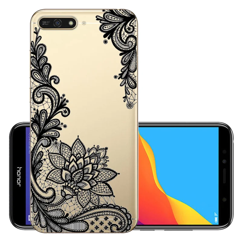 HLS CROWNPRO для huawei Y6 Чехол Мягкий силиконовый чехол для телефона Y6 ATU-L21 Coque задняя крышка для Fundas huawei Y6 Prime чехол s - Цвет: HLS
