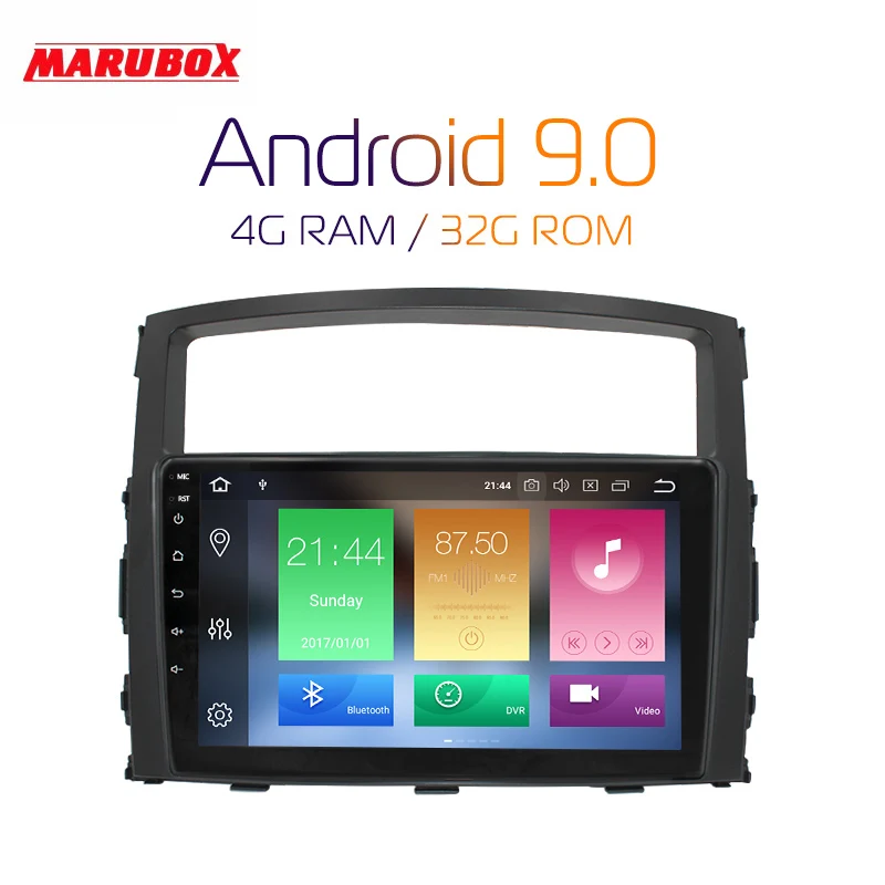 Автомагнитола MARUBOX 8 ядер Android 9 0 мультимедийный видеоплеер навигация GPS 32 ГБ для