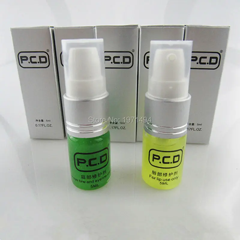Новинка 12 шт./корд. PCD Профессиональный Восстанавливающий агент для бровей/губ 5