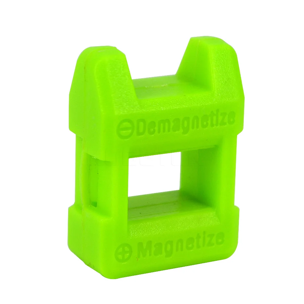 Новый 2 в 1 Магнитный размагнетатель инструмент отвертка высокое качество цвет