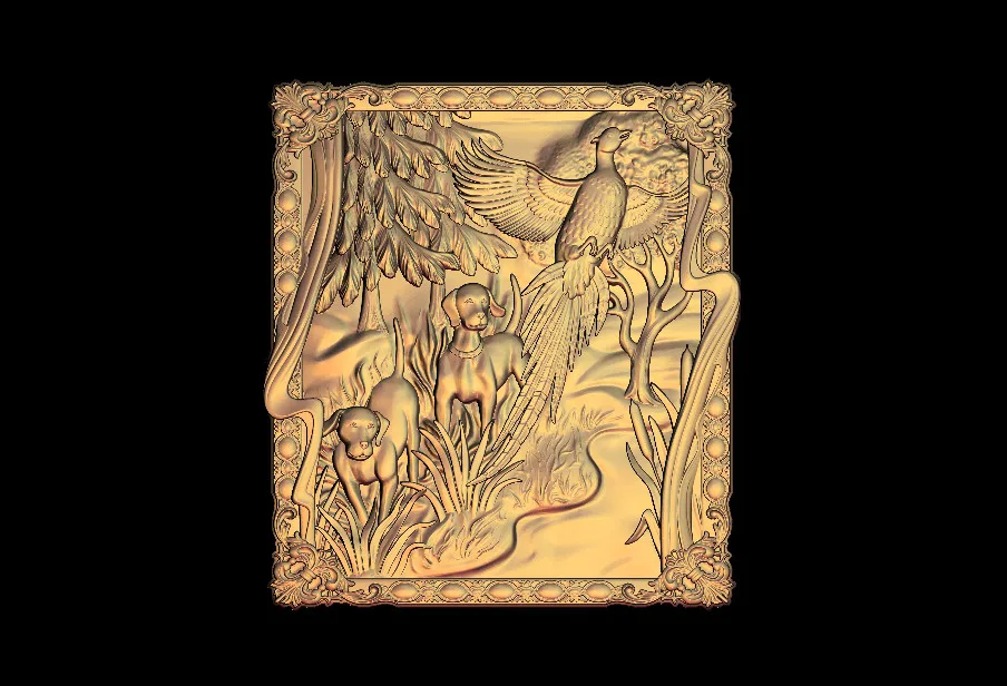 Модель 3D STL для фрезерного станка с ЧПУ гравировальный станок рельефный Artcam aspire