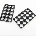 Держатели для батарей 10 шт.лот 18650, растягивающийся корпус, пластиковый кронштейн, комбинированный кронштейн для батарей, фиксированный кронштейн