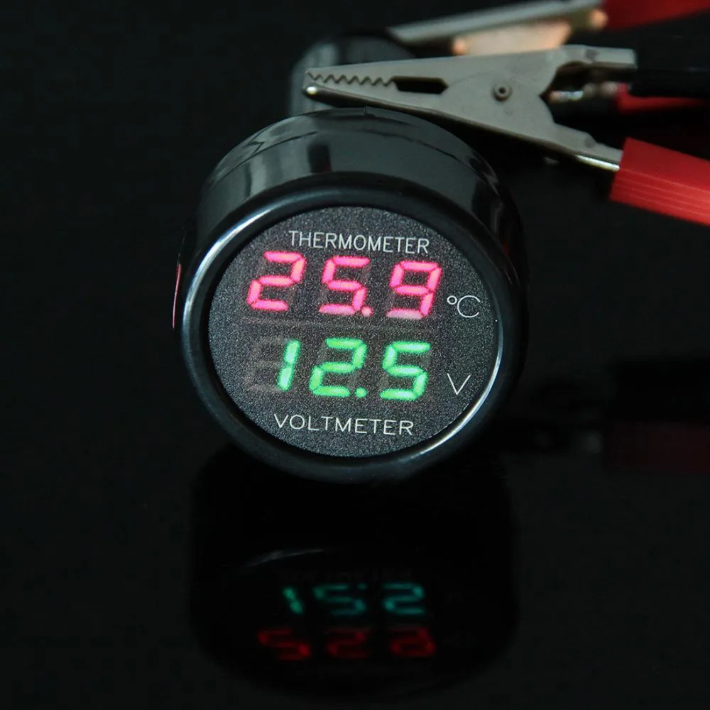 Inpelanyu красно-зеленый светодиодный прикуриватель зарядное устройство цифровой DC