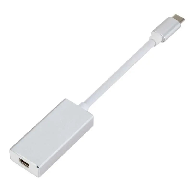 Тип C к Мини адаптер портов дисплея USB C к Мини DP кабель USB 3,1 USB C к Мини дисплейный Порт Thunderbolt 3 тип-c к Мини DP