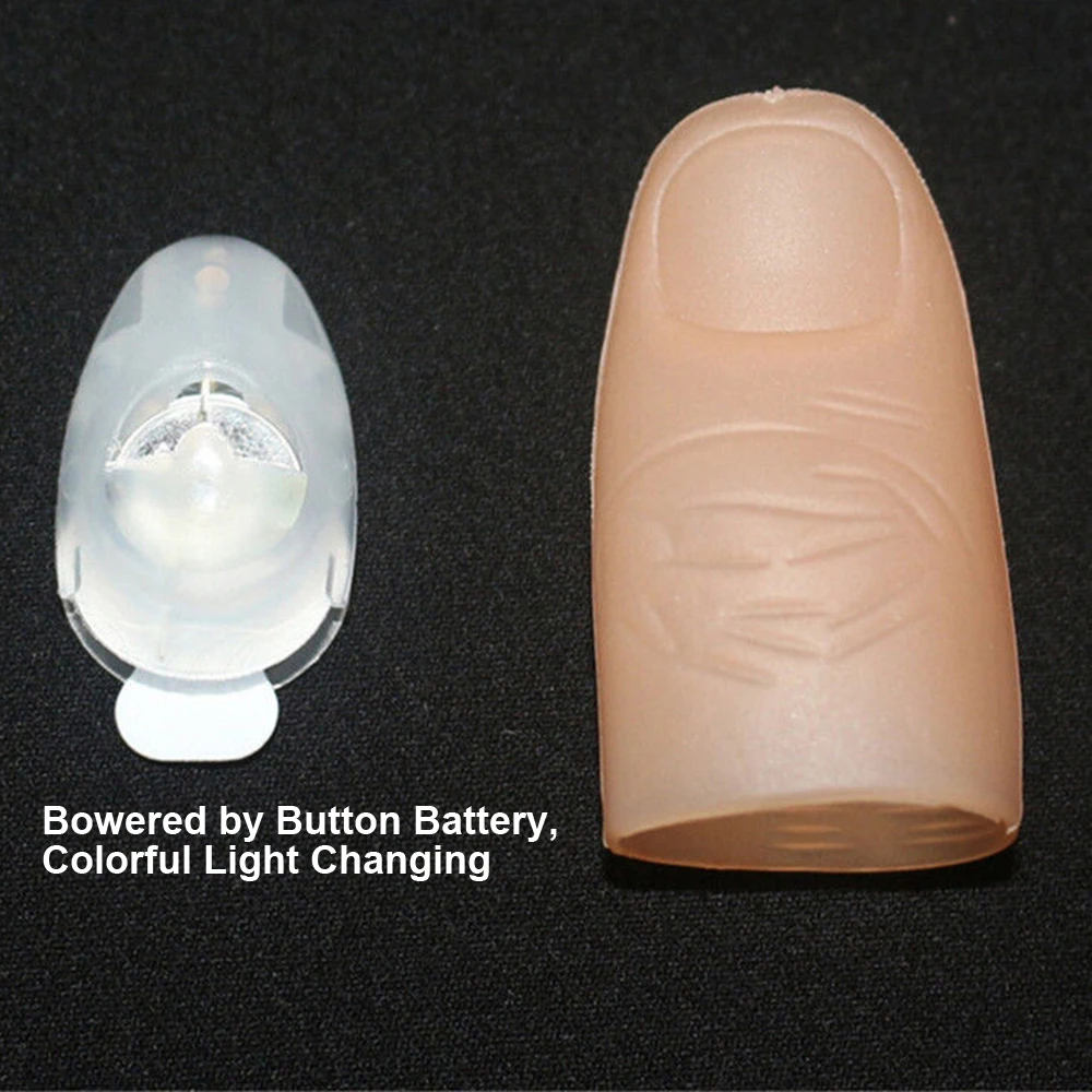 Светодиодный светильник для пальцев светящийся инструмент светодиодный палец