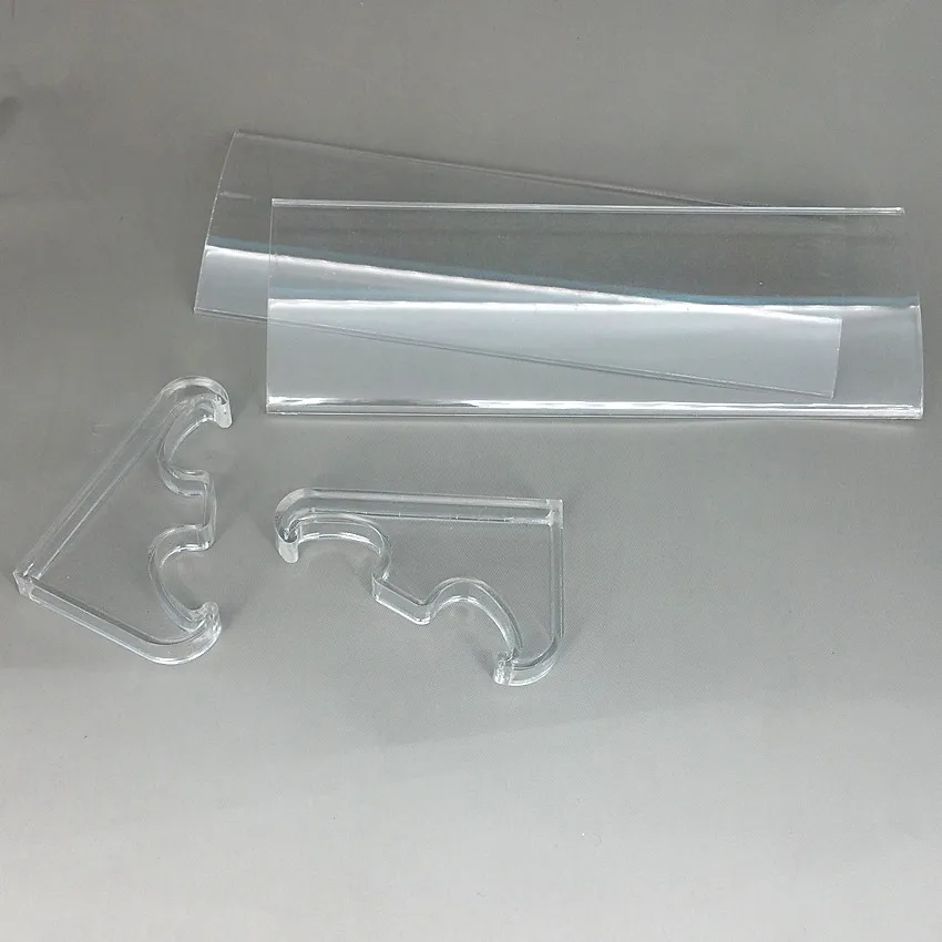 Пластиковый акриловый держатель для дисплея подставка бумажная табличка с