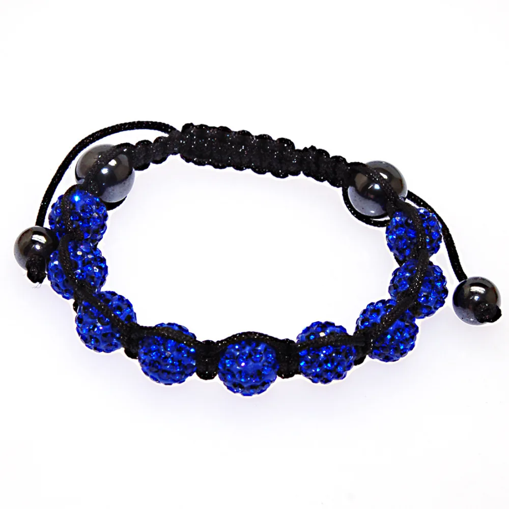 Микро Проложить CZ Диско Шар Ручной Работы Регулируемый Кристалл Шарм дружбы