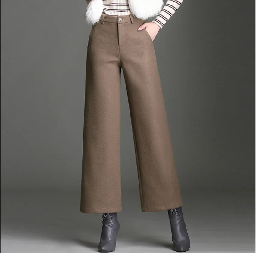 Брюки Flying ROC 2018 женские повседневные брюки с завышенной талией строгие