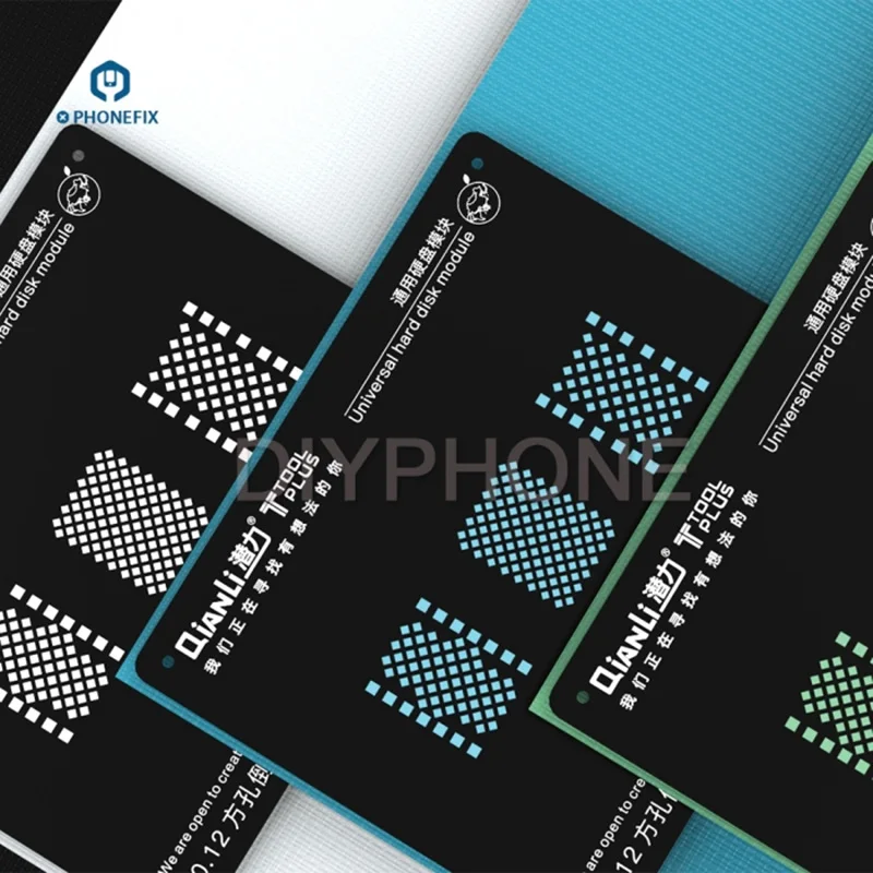 QianLi трафареты для реболлинга NAND BGA реболлинг трафарет Ремонт iPhone 5S 6 6S 7 7Plus 8 8P